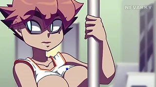 A girl's perspective Ornament 2 - Gender Bender&sol;Gender swap Animation by Nevarky